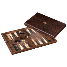 Backgammon set in Wood Cyclades Rinia L