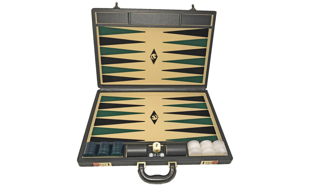 Luxe Backgammon Tavla marquetterie de Look XXL motif 50 x 50 cm B-Ware 
