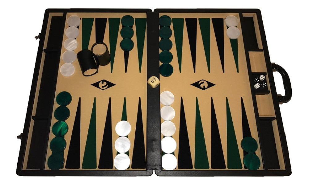Backgammon-TESSERE-di ricambio o austauschset 30 mm 