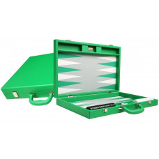 Silverman & Co Premium L Backgammon Board in Green