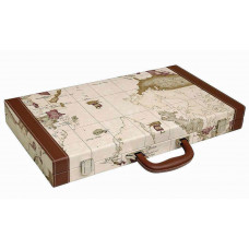 Backgammon Board L Middleton MAP in White
