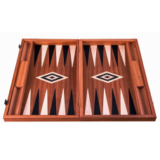 Backgammon Board in Mahogany Hermes L
