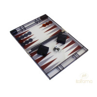 Italfama Backgammon M of plexiglass inside transparent