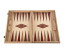 Backgammon komplett set i amerikansk valnöt Dionysos M