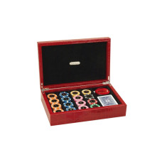 Poker complete set Exclusive Genuine Leather