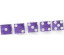 Casino Precision Dice Serial Numbered Set of 5 in Violet
