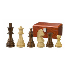 Wooden Chess Pieces hand-carved Titus KH 76 mm