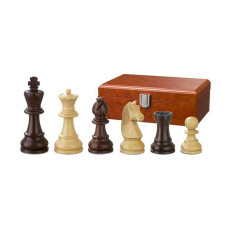 Wooden Chess Pieces Hand-carved Barbarossa KH 80 mm