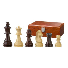 Wooden Chess Pieces Hand-carved Barbarossa KH 90 mm