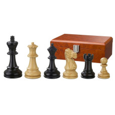 Wooden Chess Pieces Hand-carved Hadrian KH 90 mm