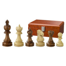 Wooden Chess Pieces Hand-carved Valerian KH 90 mm