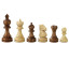 Schackpjäser handsnidade i trä Valerian 90 mm (2211)