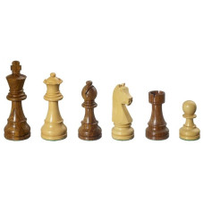 Wooden Chess Pieces hand-carved Arcadius KH 95 mm